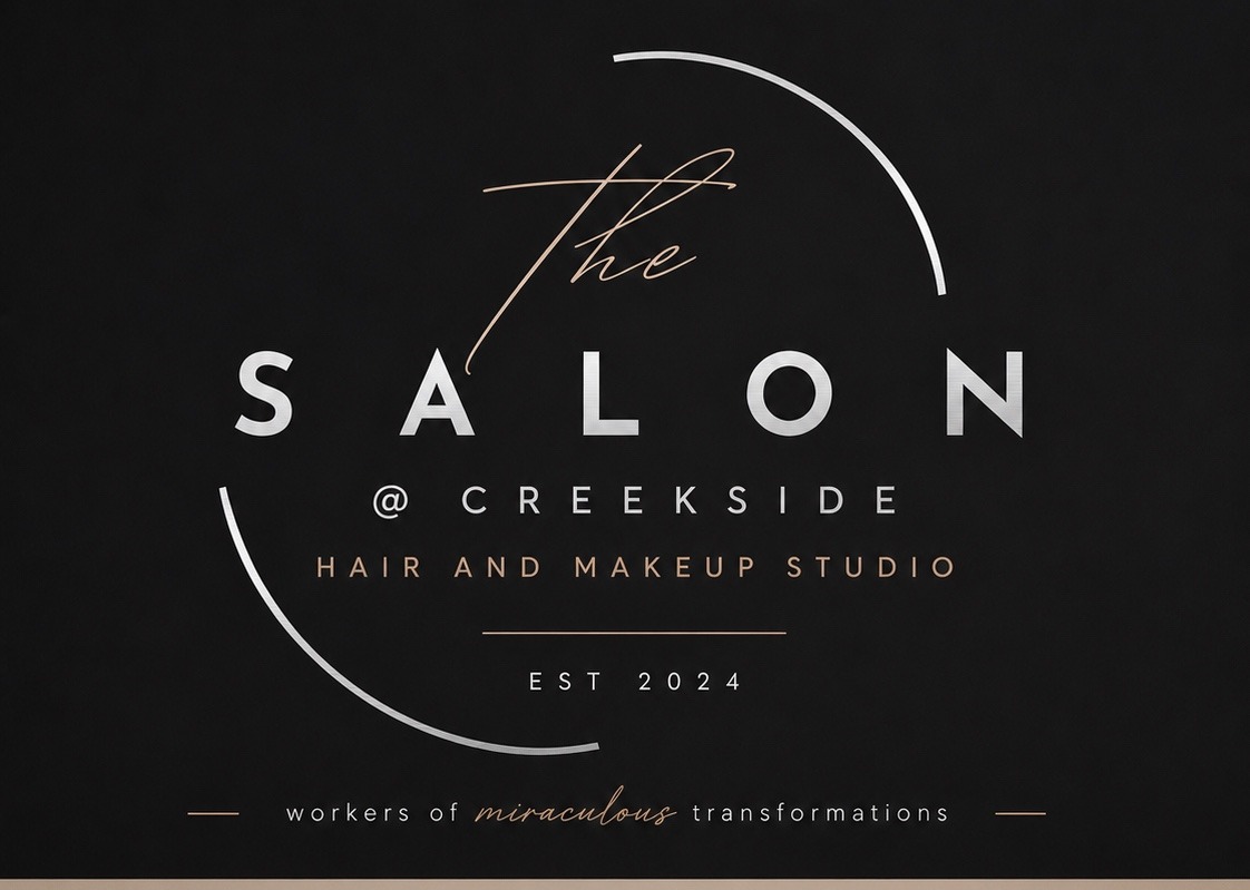 The Salon at Creekside branding